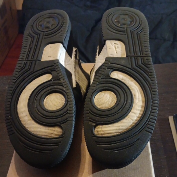 Nike Air Force 1 Low React Black and White Mens 13 - Picture 9 of 9